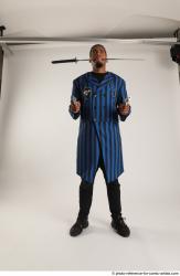 Garson STANDING POSE WITH KATANA AND TWO GUNS